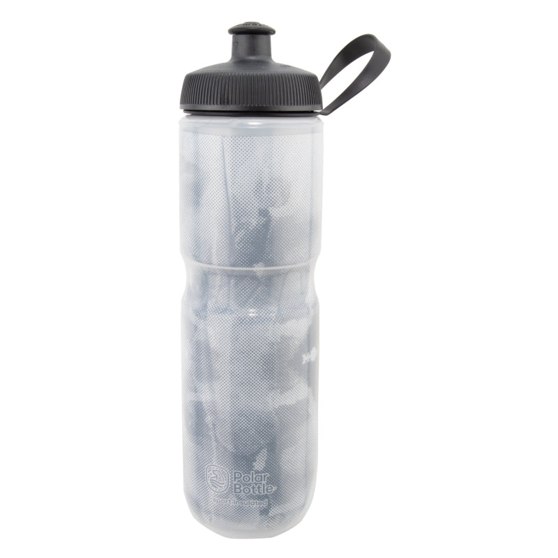 Polar Bottles Sport Insulated Fly Dye Water Bottle - 24oz Monochrome