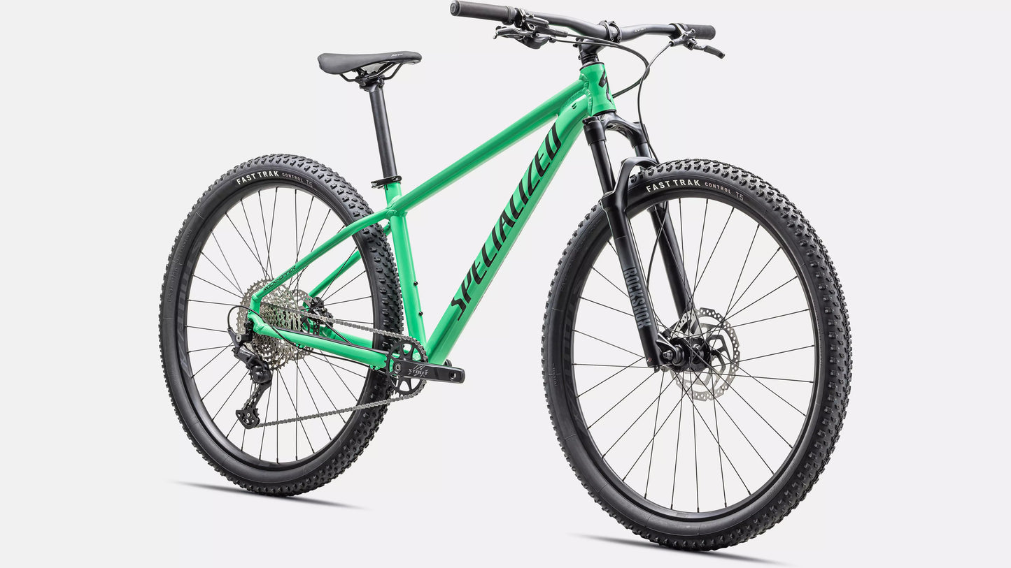 2025 Specialized rockhopper expert bike gloss electric green / dark moss green m