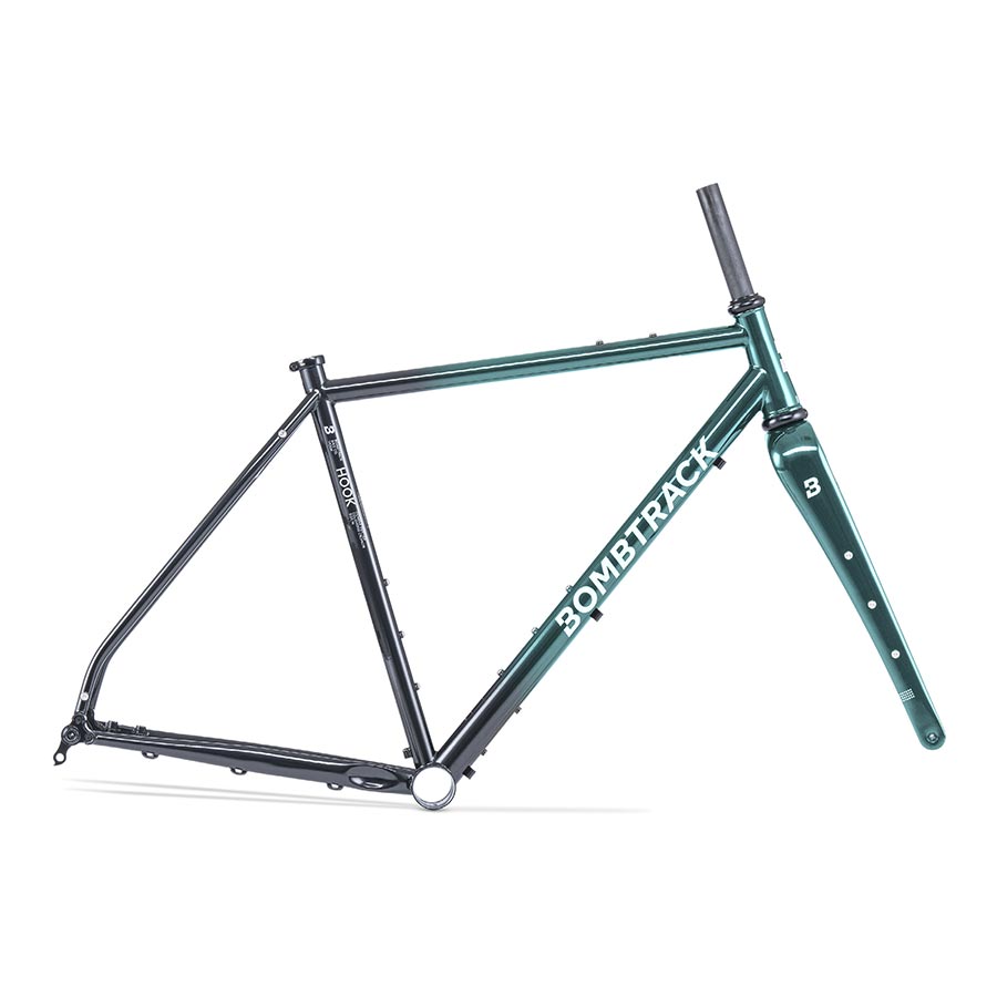 Bombtrack HOOK Road Frame Metallic Teal/ Black Fade M Kit