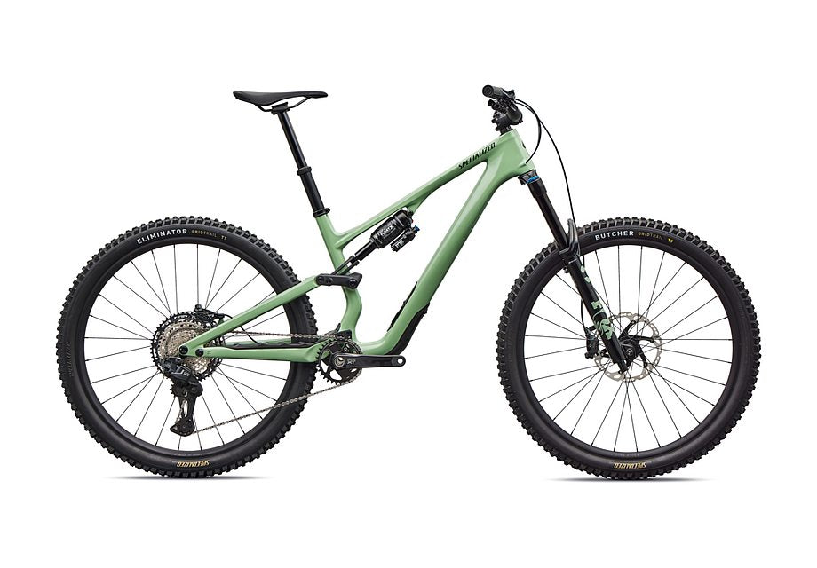 2026 Specialized Stumpjumper 15 Expert Di2 Bike Gloss Pistachio / Dark Moss Green S2