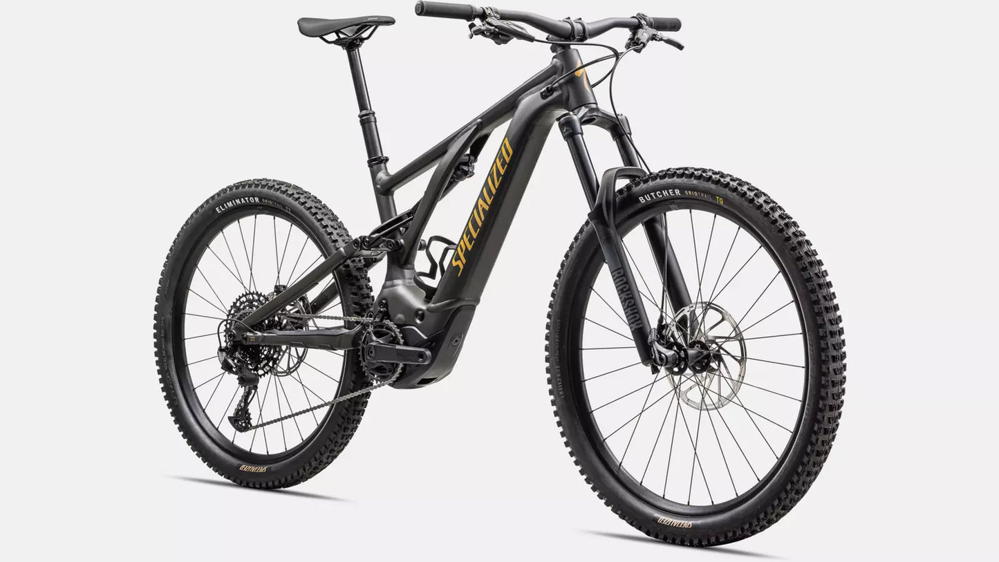 2023 Specialized levo alloy bike satin dark moss green / harvest gold s4 Bicycle Specialized