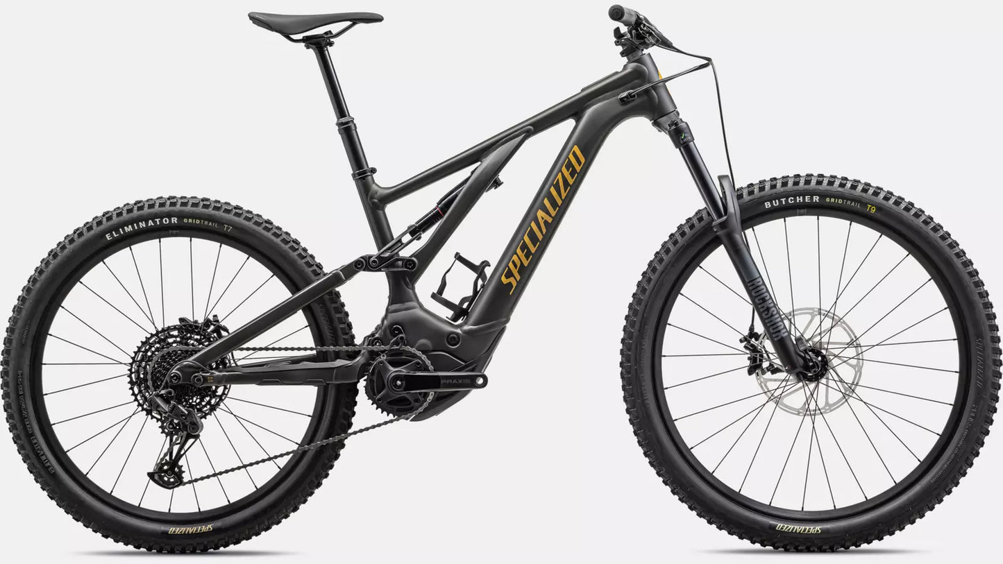 2023 Specialized levo alloy bike satin dark moss green / harvest gold s6 Bicycle Specialized