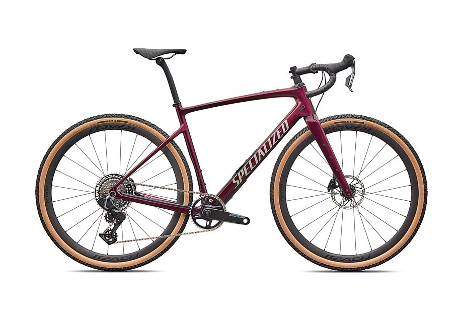 2026 Specialized Diverge Pro Bike Bordeaux Metallic/Pearl/Dolomite 54