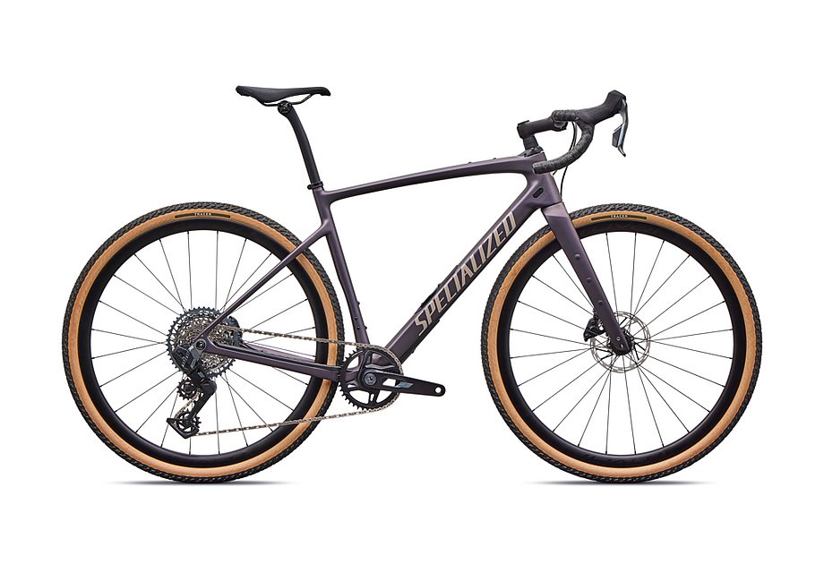 2026 Specialized Diverge Expert Axs Bike Nebula Metallic/Sandstone Metallic 52