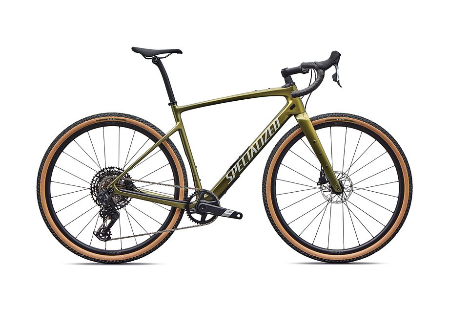 2026 Specialized Diverge Comp Bike Laurel Green Metallic/Dolomite Metallic 58