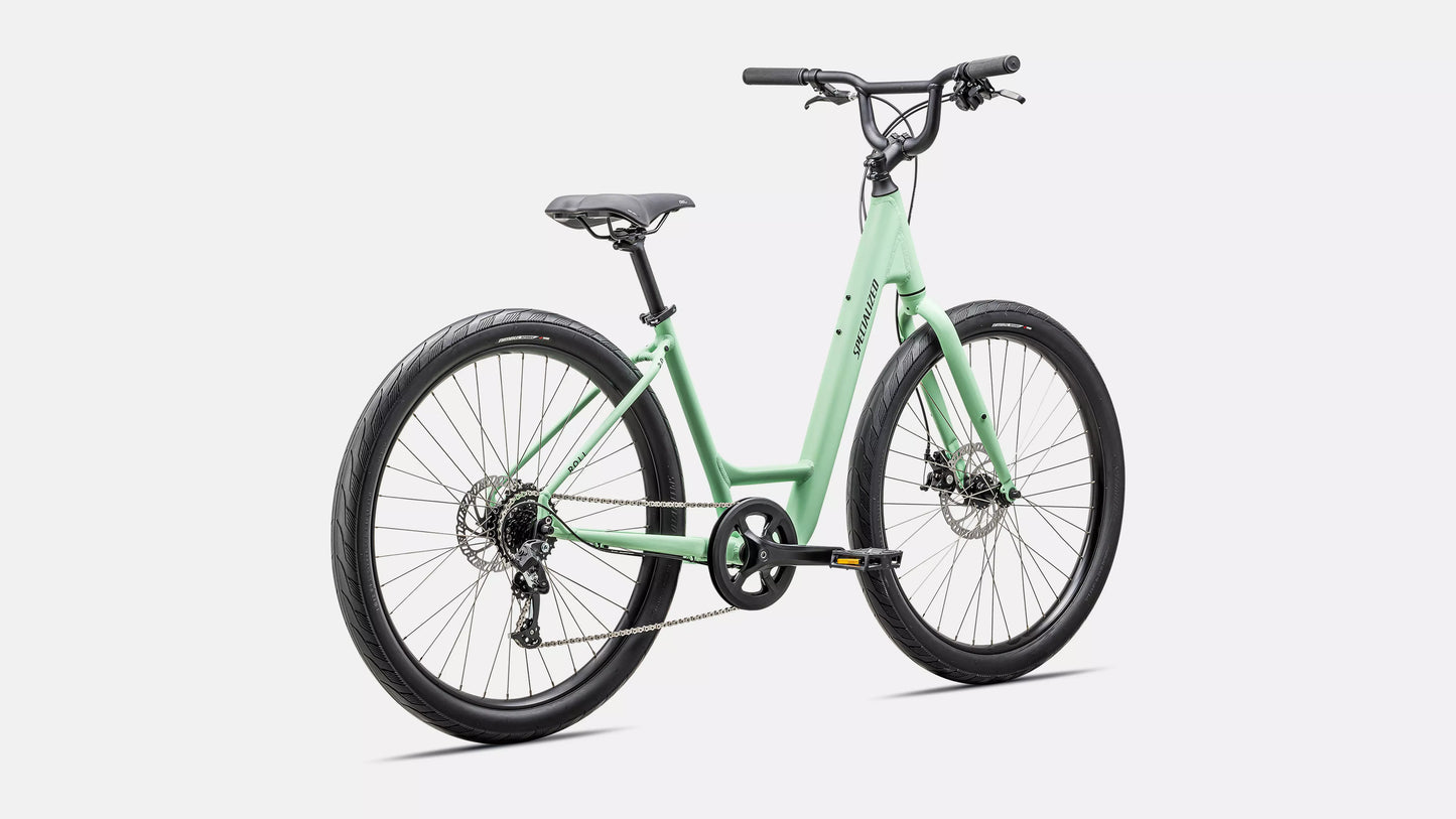 2025 Specialized roll 2.0 low entry bike satin oasis / satin smoke s