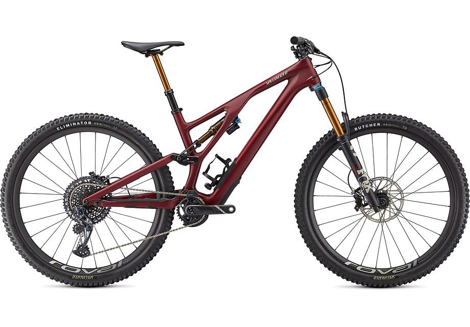 Specialized Stumpjumper evo pro satin maroon / white mountains s3