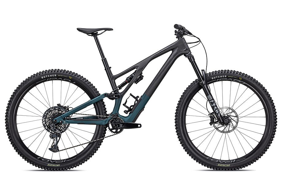 2022 Specialized Stumpjumper evo ltd bike satin carbon / tropical teal / black s3 Bicycle Specialized