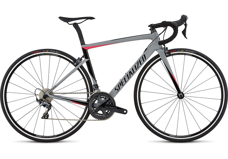 Specialized tarmac wmn sl6 expert satin / gloss / cool gray / acid pink / black 44