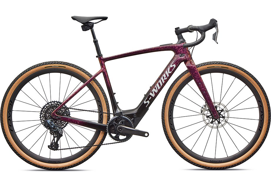 2026 Specialized Creo Sl S-Works Carbon Bike Gloss Bordeaux Metallic/Fade/Pearl Dry Impasto/Silver Dust 58