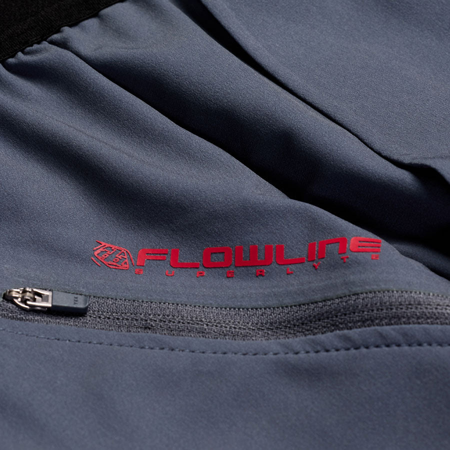 Troy Lee Designs Flowline Superlyte Short – Mono Steel Blue 34