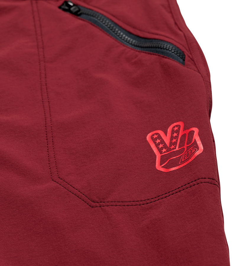 Troy Lee Designs Skyline Trail Shorts – Mono Oxblood 36
