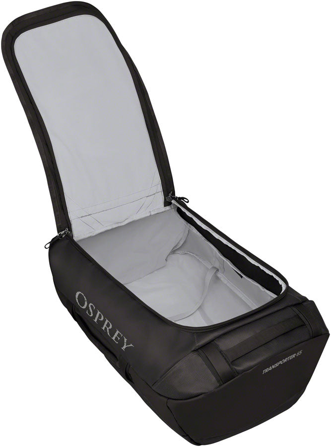 Osprey Transporter 65 Duffel Bag - Raven Black