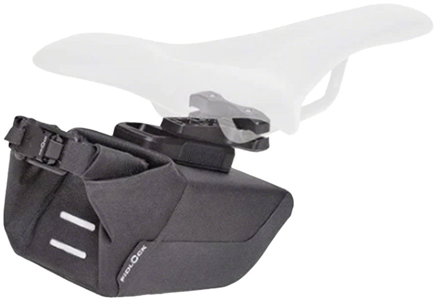 Fidlock Pinclip Saddle Bag and Base - Small Black