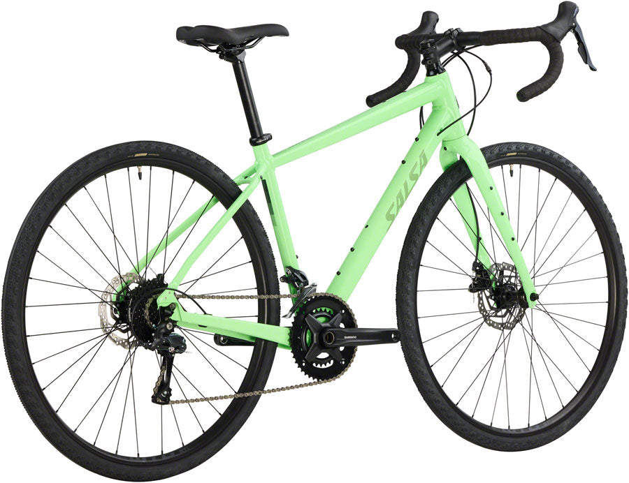Salsa Journeyer Drop Bar Sora 2x9 Bike - 700c Aluminum Citrus Green 51cm