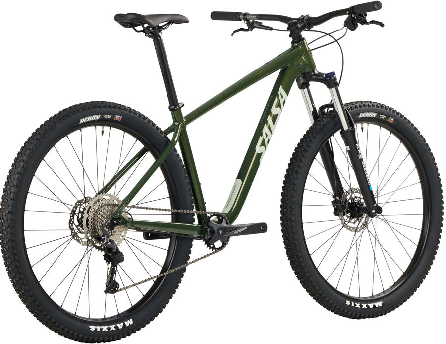 Salsa Rangefinder Deore 10 29 Bike - 29" Aluminum Dark Moss Green X-Small