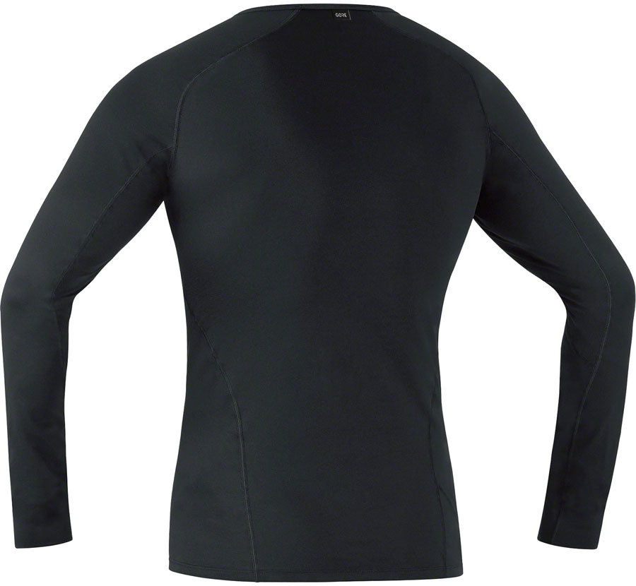 Gorewear Base Layer Thermo Long Sleeve Shirt - Black Mens Small