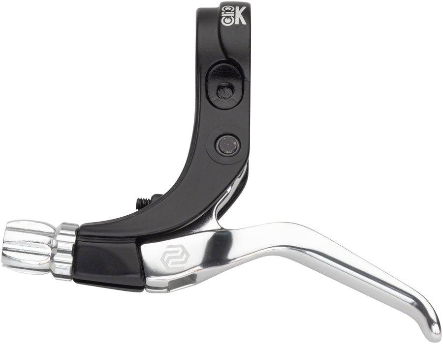 Promax Click V-Point Brake Lever - Long Reach Silver