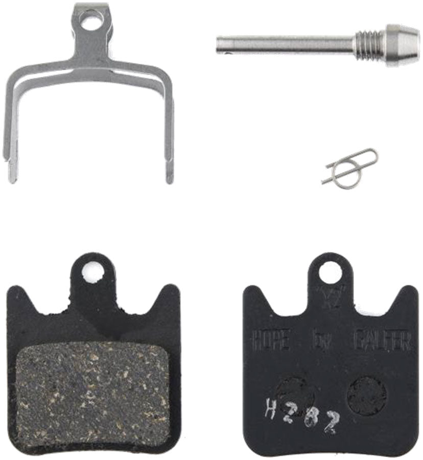 Hope X2 Disc Brake Pads - Organic Compound Steel Back Plate