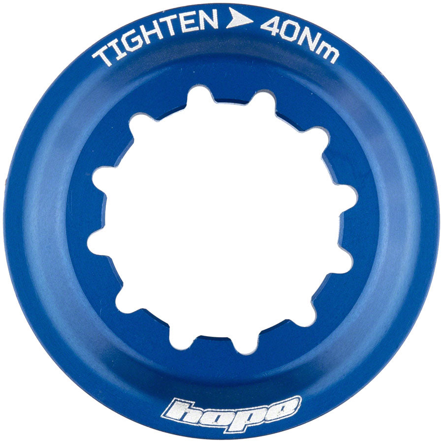 Hope Center Lock Disc Lockring - Blue