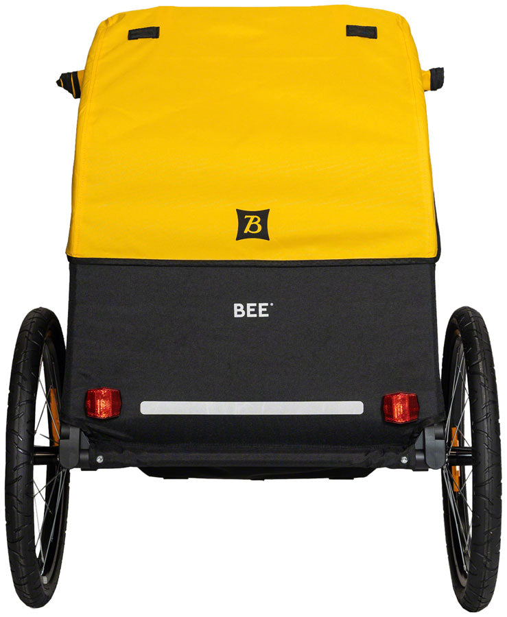 Burley Bee Child Trailer - Double Yellow