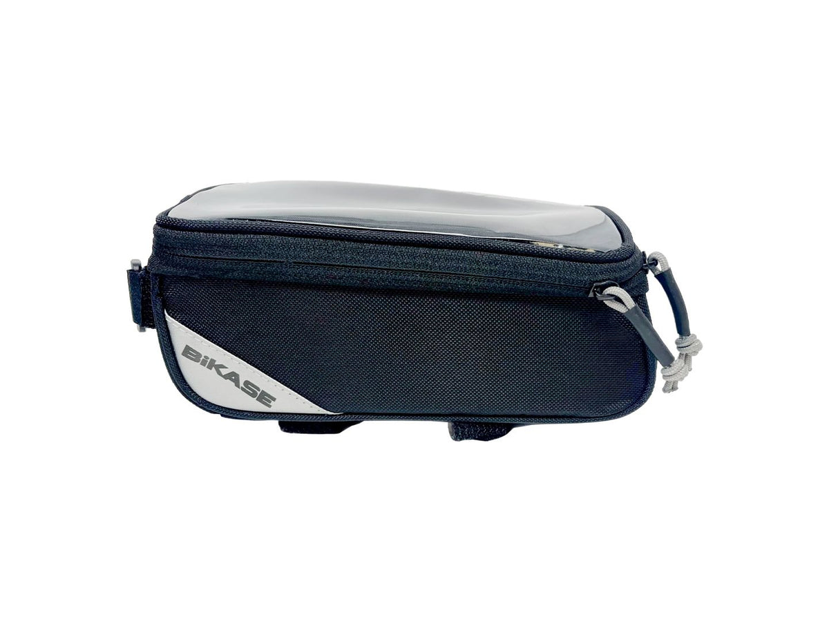 Bikase Beetle 7 XL Top Tube Bag Velcro Straps 7` Phones Black