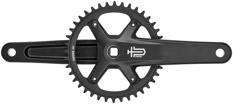 Square fashion taper chainset 9 speed