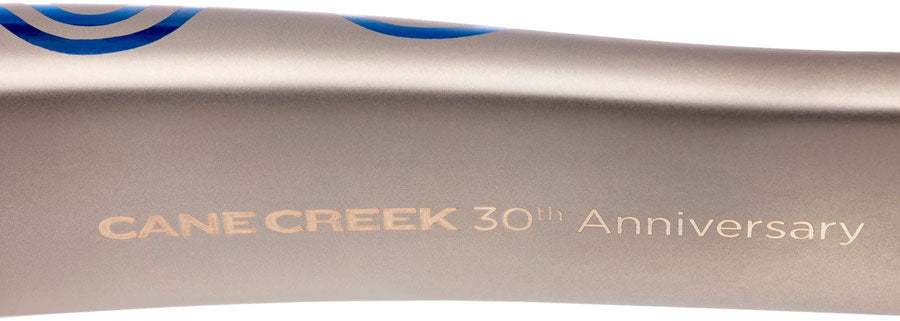 Cane Creek eeWings 30th Anniversary All-Road Titanium Crankset - 170mm 8-Bolt Direct Mount 30mm Spindle Brushed Titanium