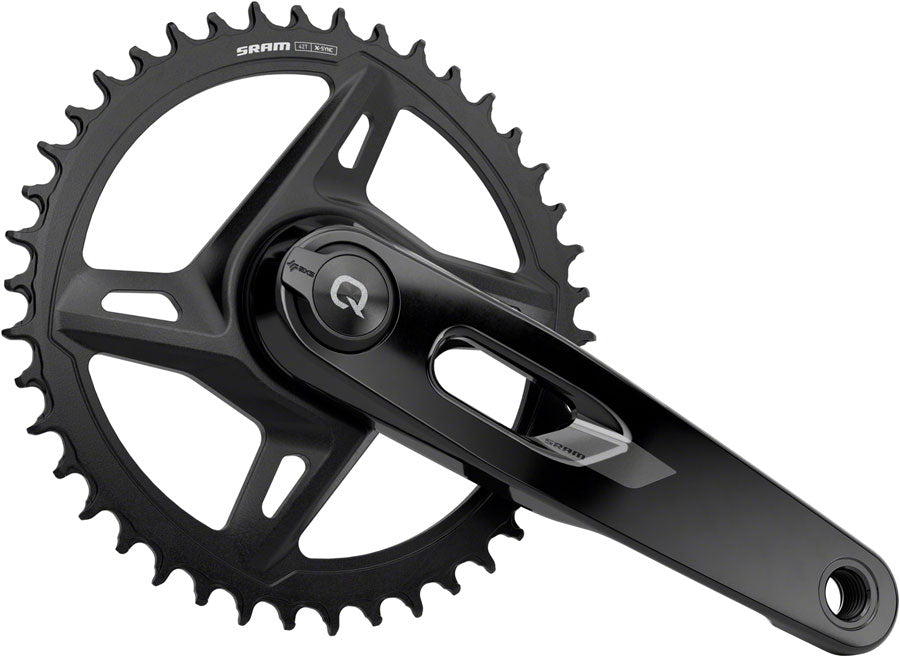 SRAM Rival 1x XPLR AXS Power Meter Wide Crankset - 172.5mm 12/13-Speed 42t 8-Bolt Direct Mount DUB PM Spindle Carbon E1