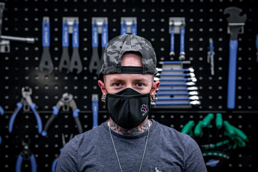 Muc-Off Reusable Face Mask - Black Small