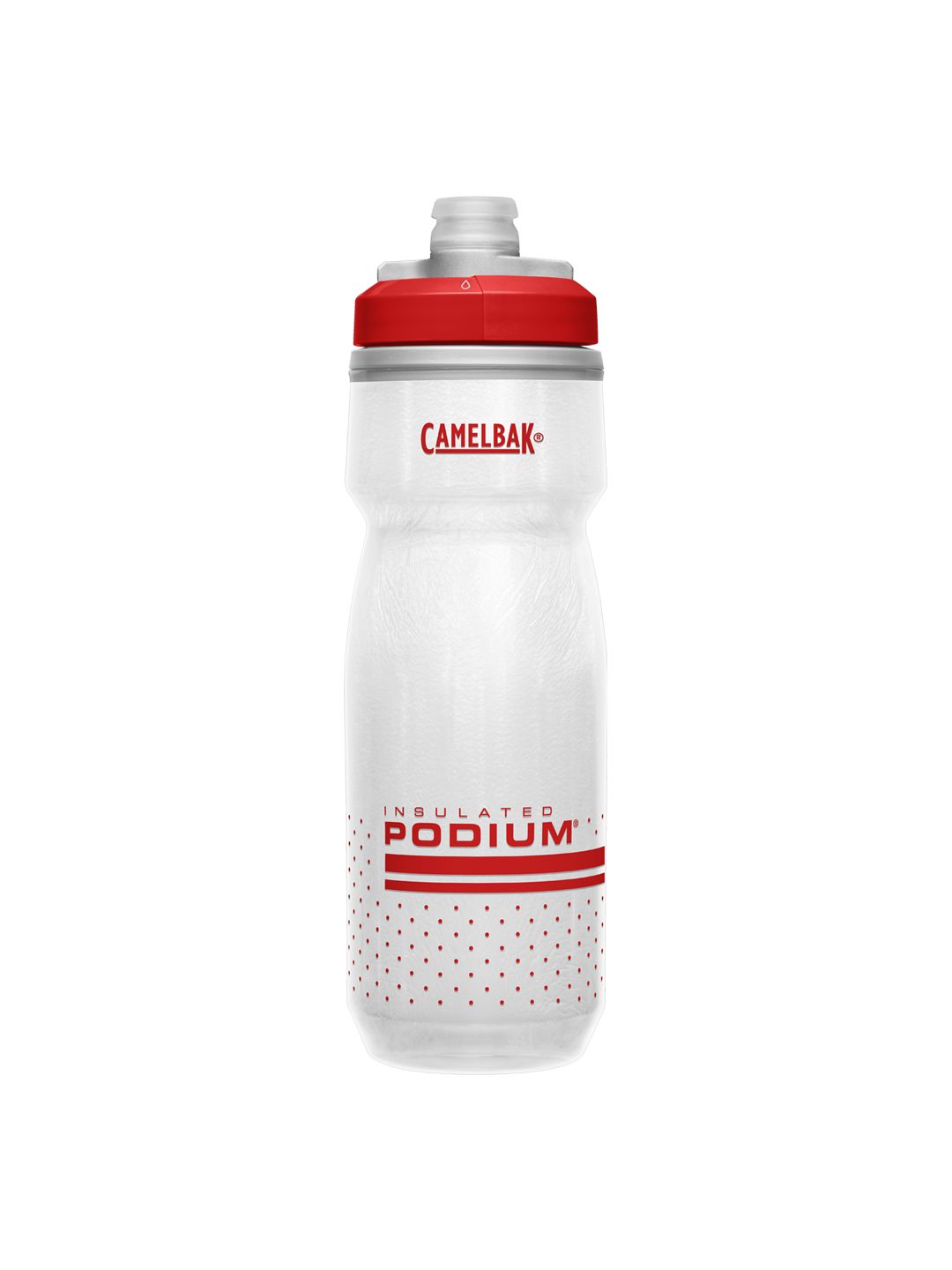Camelbak Podium Chill Insulated Bottle Fiery Red/White 21oz