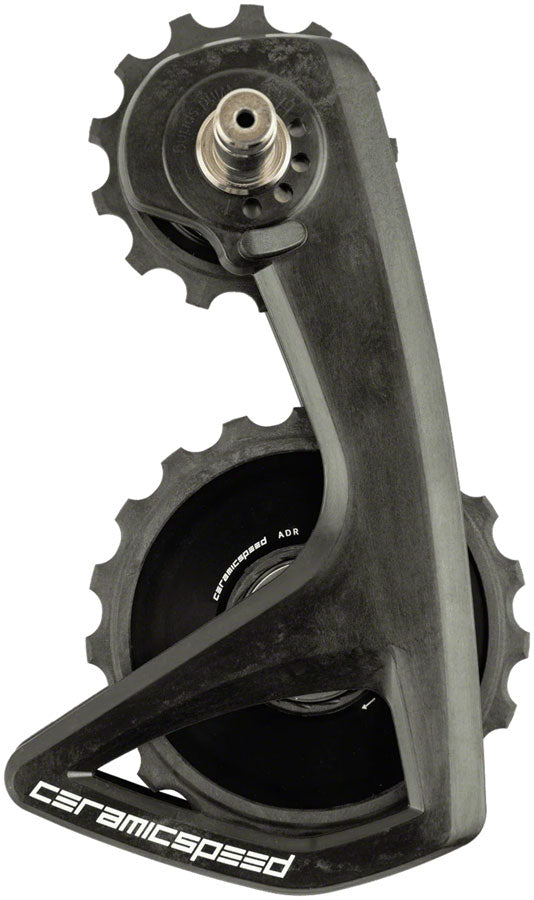 CeramicSpeed OSPW RS Alpha Pulley Wheel System Shimano Dura-Ace 9250/Ultegra 8150 - ALPHA Aluminum Pulley Carbon Cage BLK