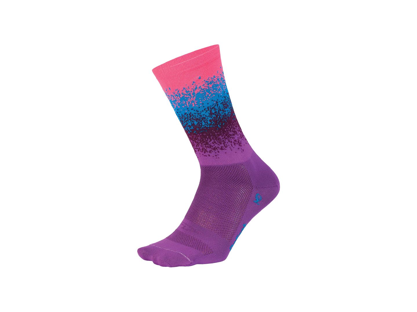 Sock DeFeet Aireator 6" Ombre Small Purple