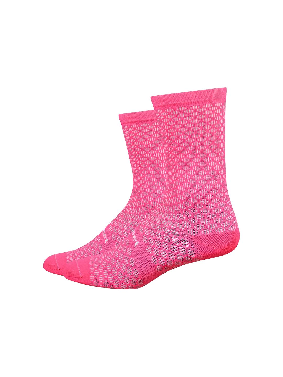 Sock DeFeet Evo Mont Ventoux 6 Large Visibility Pink
