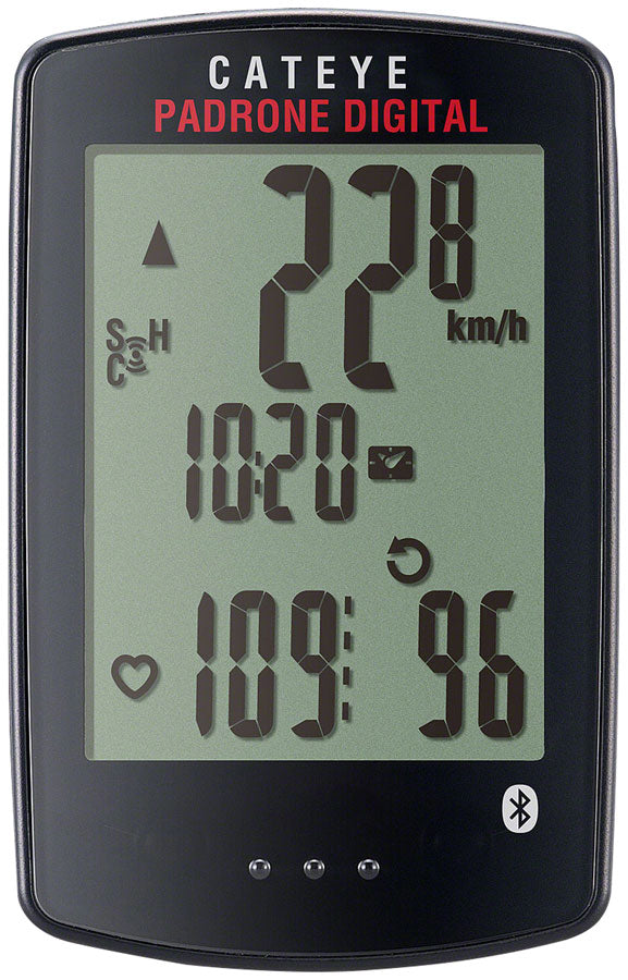 CatEye Padrone Digital Bike Computer - Wireless Black