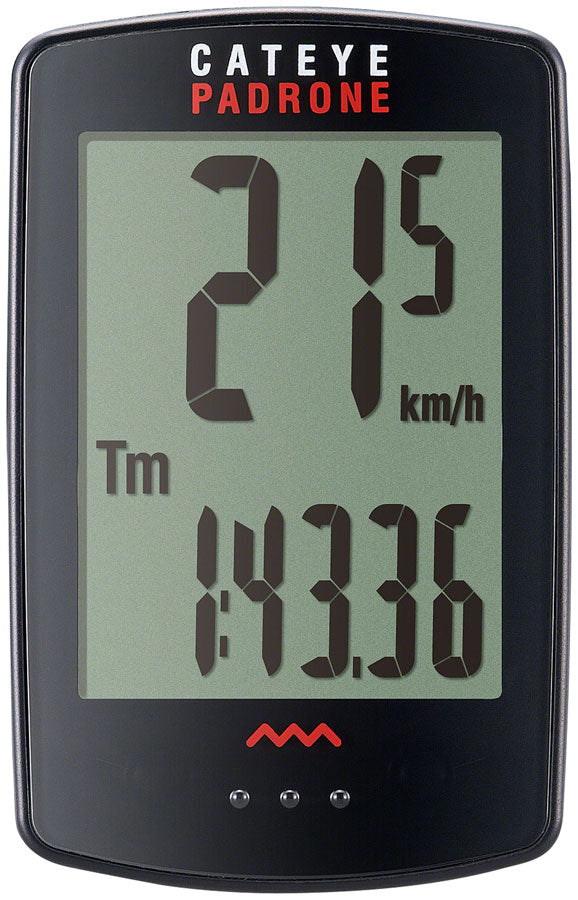 CatEye Padrone Bike Computer - Wireless Black