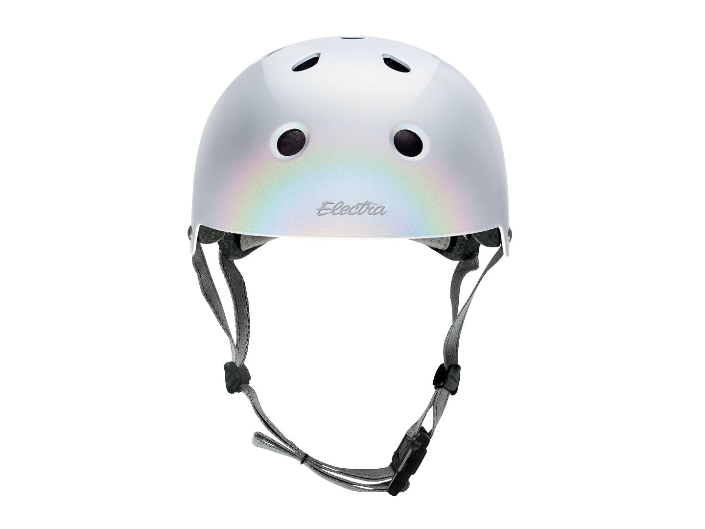 Helmet Electra Lifestyle Lux Holographic Large Silver CPSC