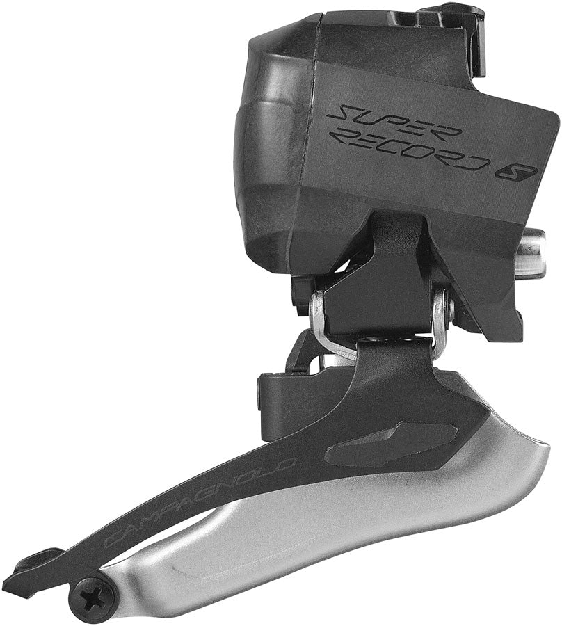 Campagnolo Super Record S Wireless Front Derailleur - 12-Speed Braze-On Battery Sold Separate BLK