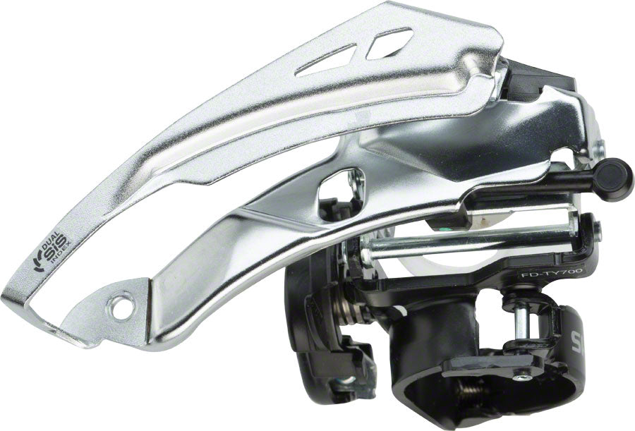 Shimano Tourney FD-TY700 7/8-Speed Triple Top-Swing Dual-Pull Front Derailleur