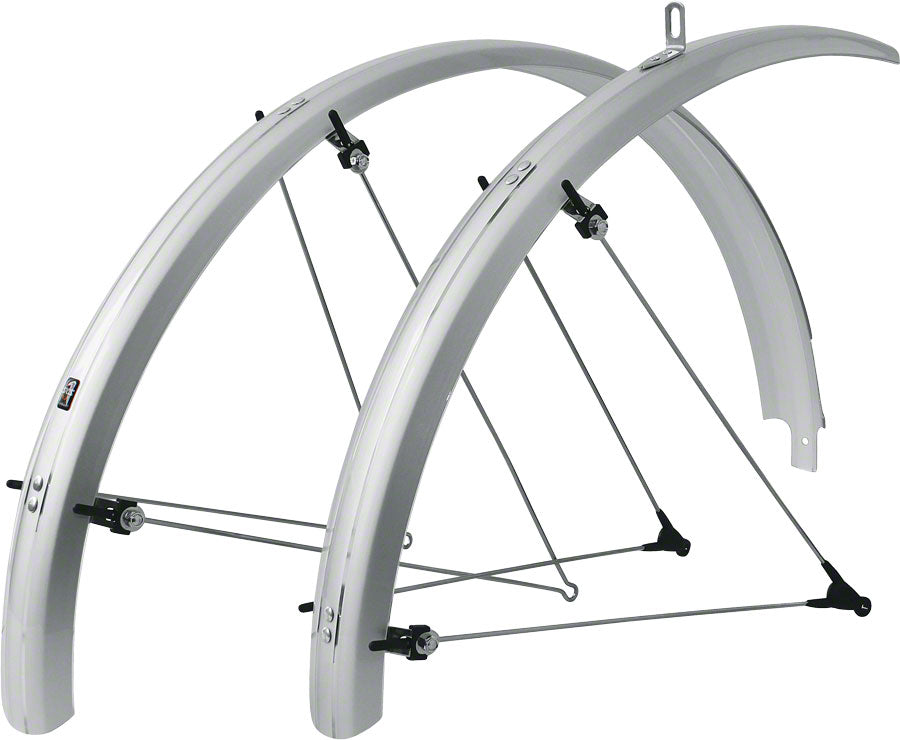 SKS B42 Commuter II Fender Set: Silver 700 x 25-35