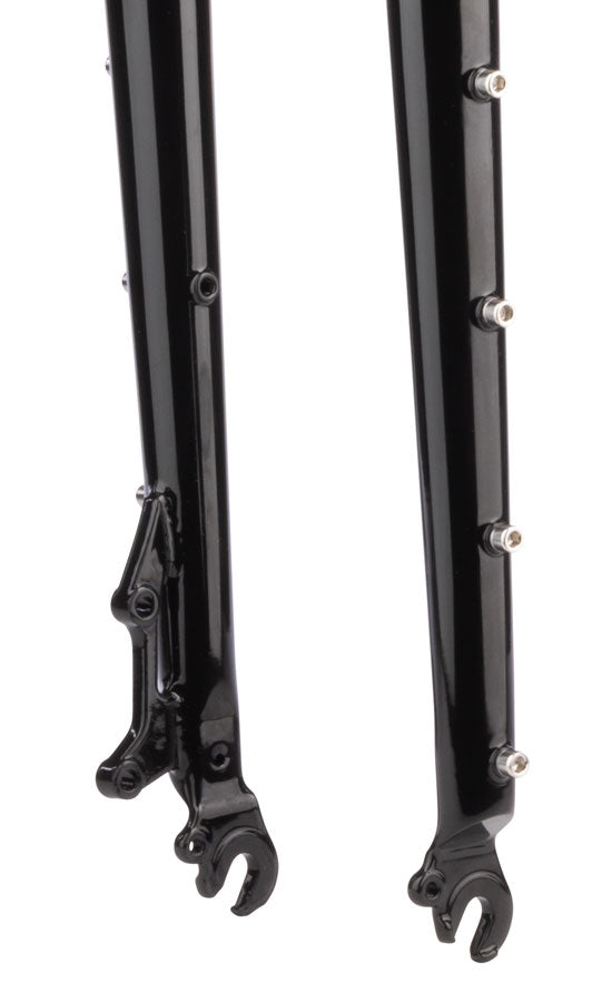 Surly Cocktail Fork - 27.5" / 29" QRx100mm 1-1/8" Straight Steerer 445mm Axle To Crown Steel BLK