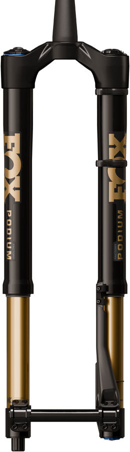 FOX Factory 36 Podium Inverted Suspension Fork - 29" 160 mm 20TA x 110 mm 44mm Offset GRIP X2 68HT Crown BLK/Podium Gold