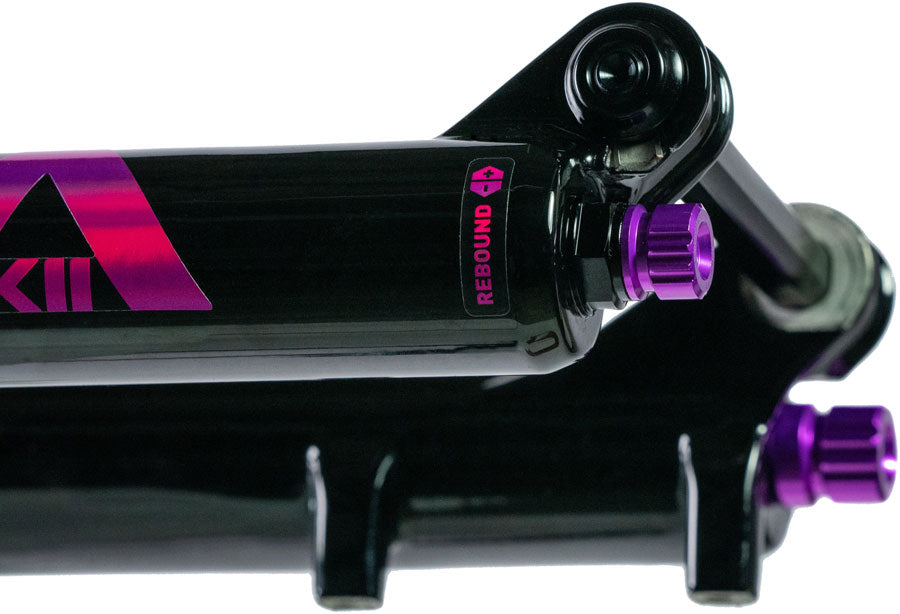 Cane Creek Helm MKII Air 29 Suspension Fork - 29" 160 mm 15 x 110 mm 44 mm Offset Gloss BLK/Purple