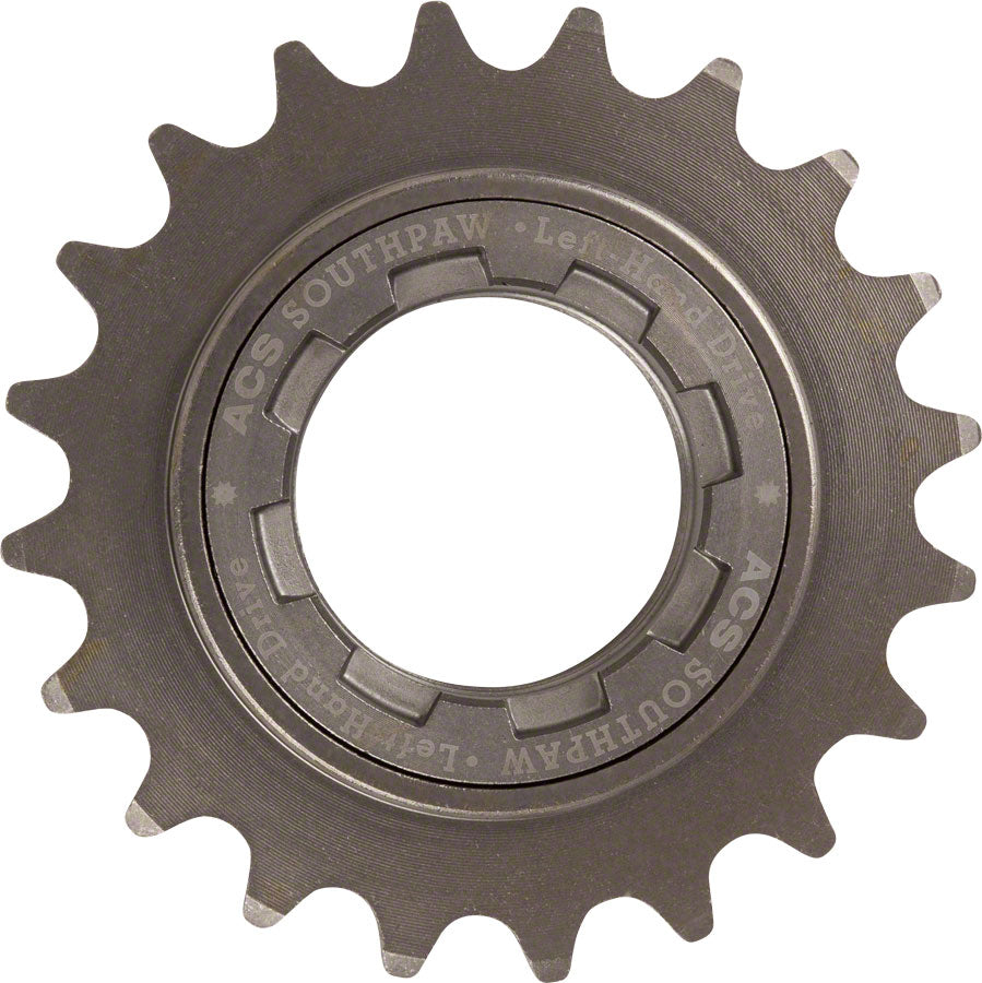 ACS Southpaw Freewheel - 20t Gun Metal For Left Hand Drive