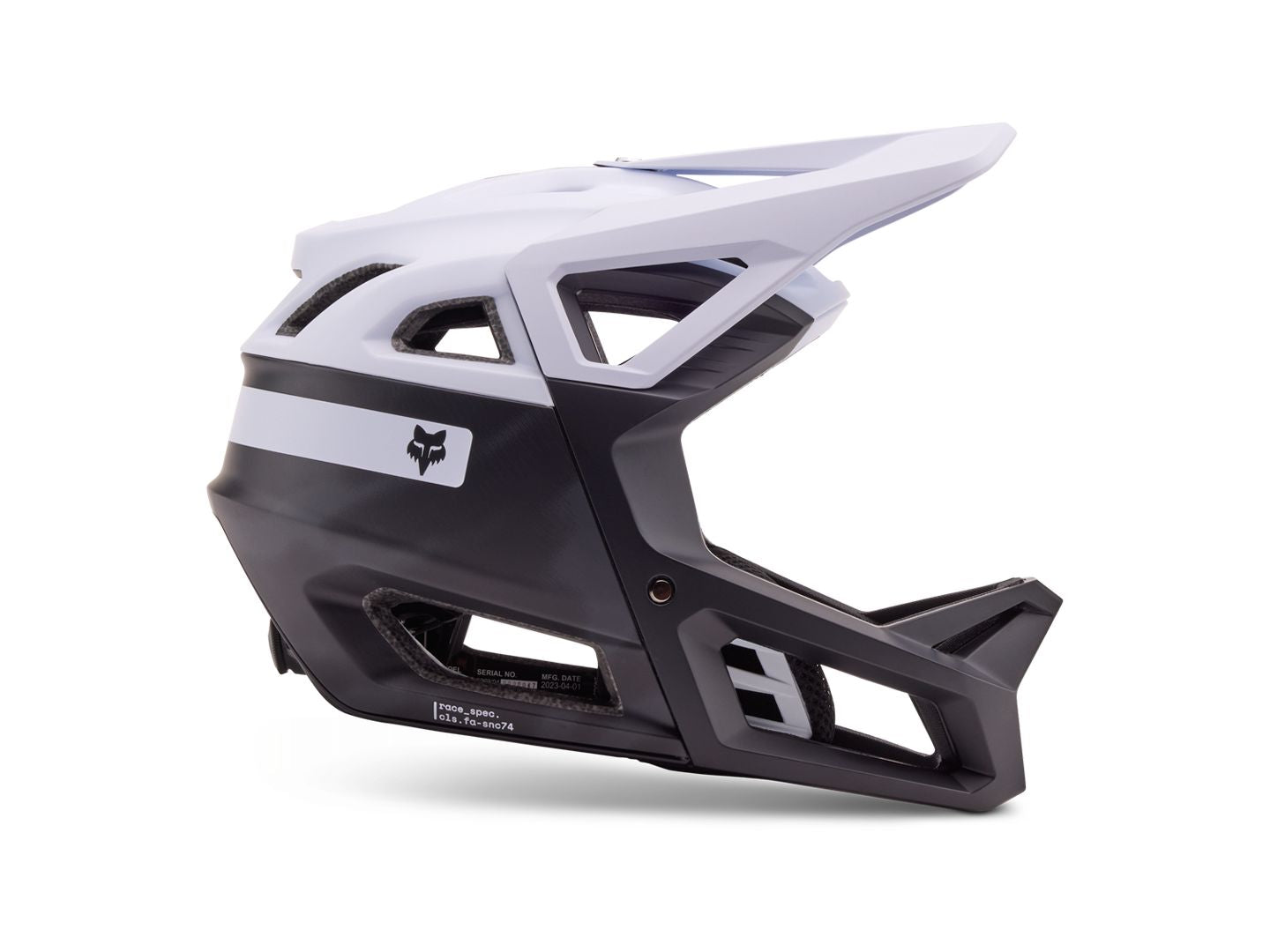 Helmet Fox Racing 25 Proframe RS Small White