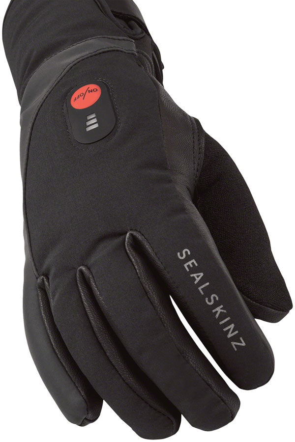 SealSkinz Upwell Heated Gloves - Black Small