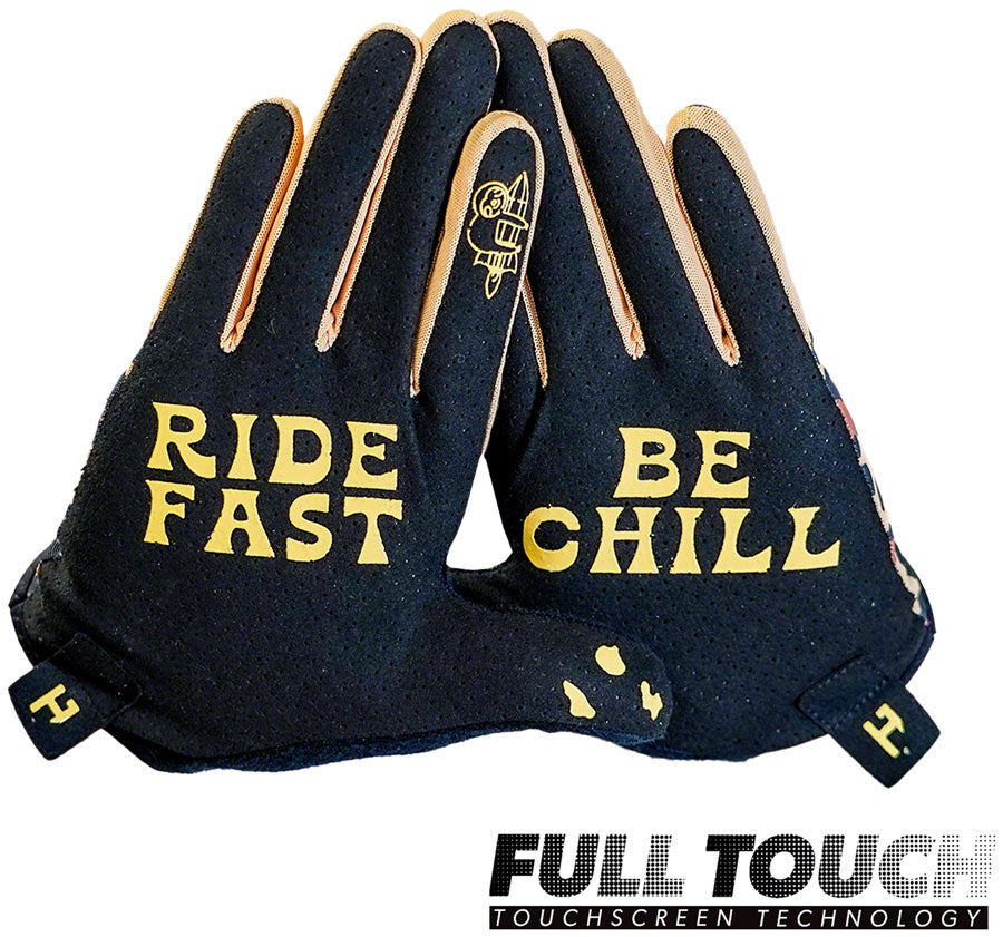 Handup Vented Gloves - Chill Cheetah Medium