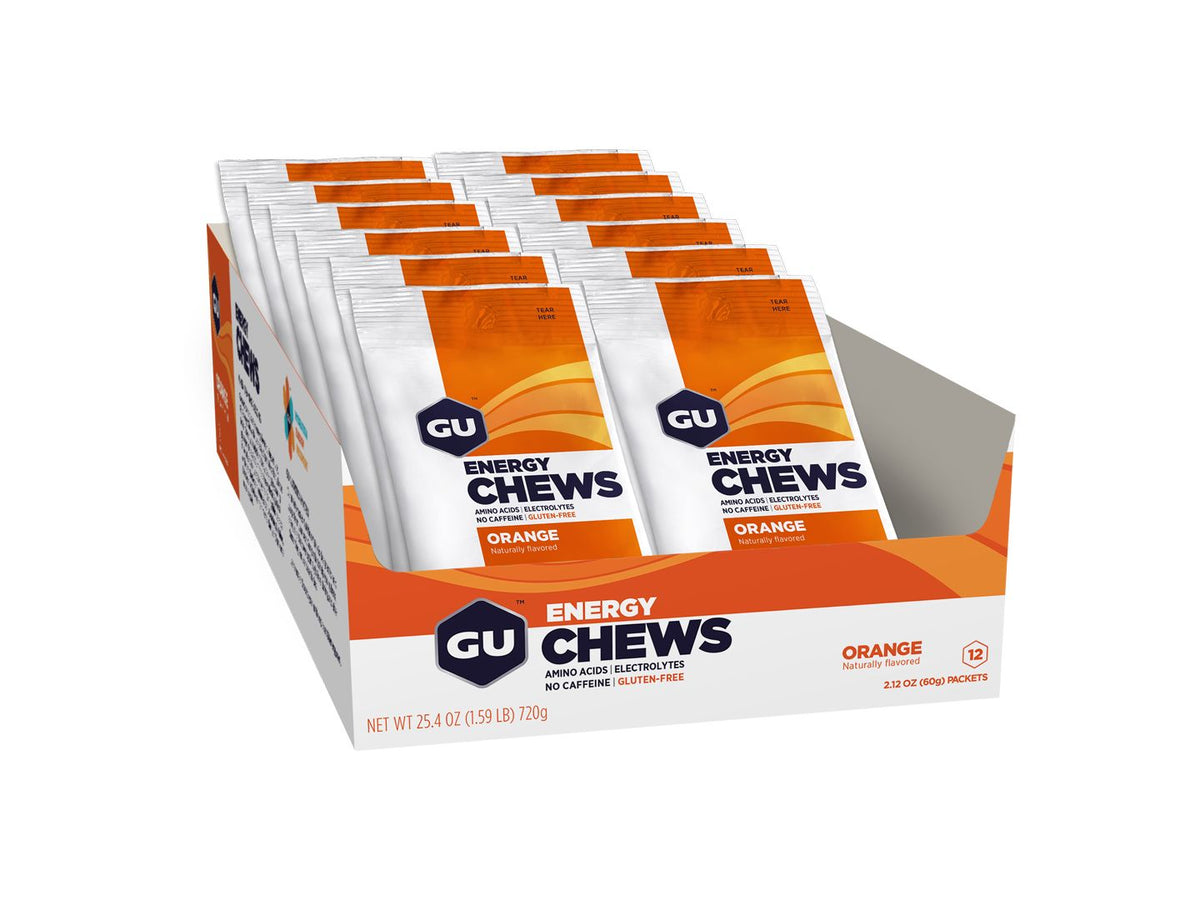 Supplement GU Energy Chews Orange 12 Pack/Box