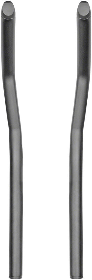 Profile Design 39a Aluminum Aerobar Extensions - Aluminum 400mm Black