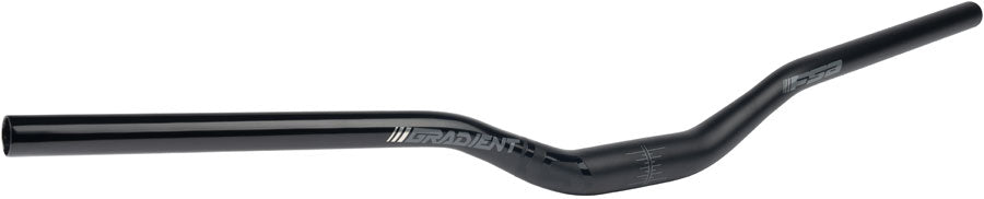Full Speed Ahead Gradient Alloy Riser Handlebar - Aluminum 31.8mm Clamp 40mm Rise 800mm BLK